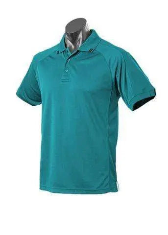 Aussie Pacific Casual Wear Teal/Black / S AUSSIE PACIFIC flinders polo shirt 1308